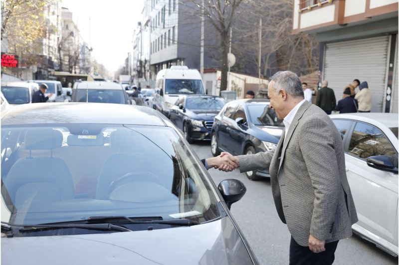 Başkan Dursun Esnafla Bir Arada