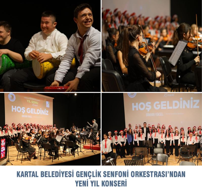 KARTAL BELEDİYESİ GENÇLİK SENFONİ ORKESTRASI’NDAN YENİ YIL KONSERİ