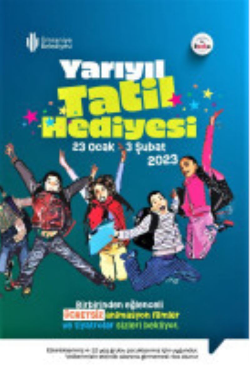 ÜMRANİYE BELEDİYESİNDEN ÇOCUKLARA EĞLENCELİ KARNE HEDİYESİ