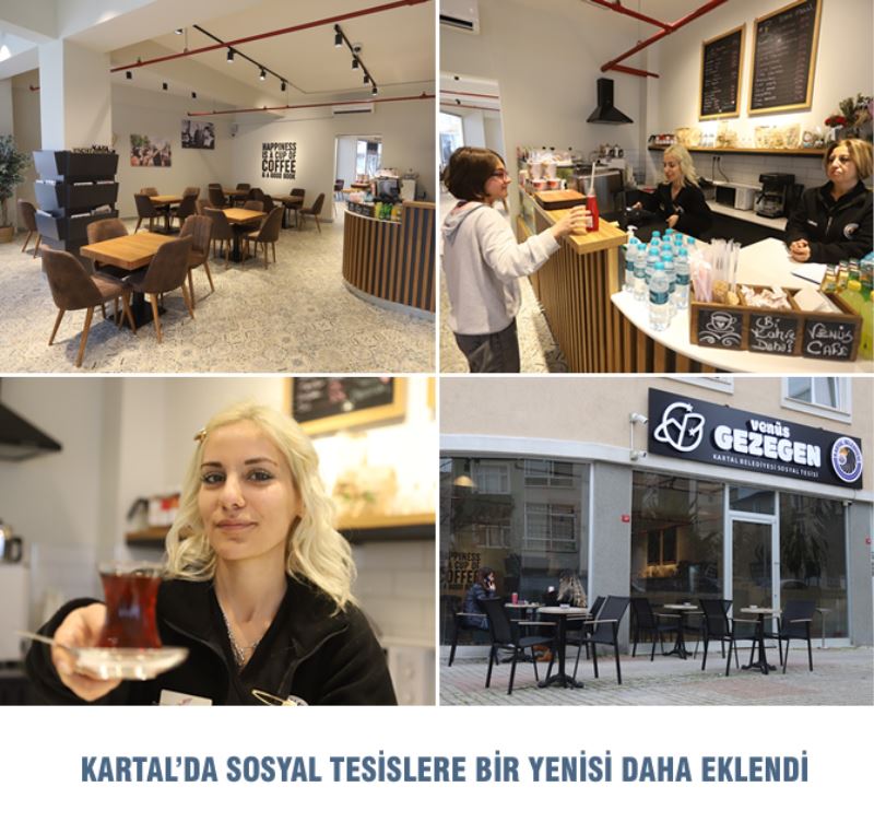 KARTAL’DA SOSYAL TESİSLERE BİR YENİSİ DAHA EKLENDİ