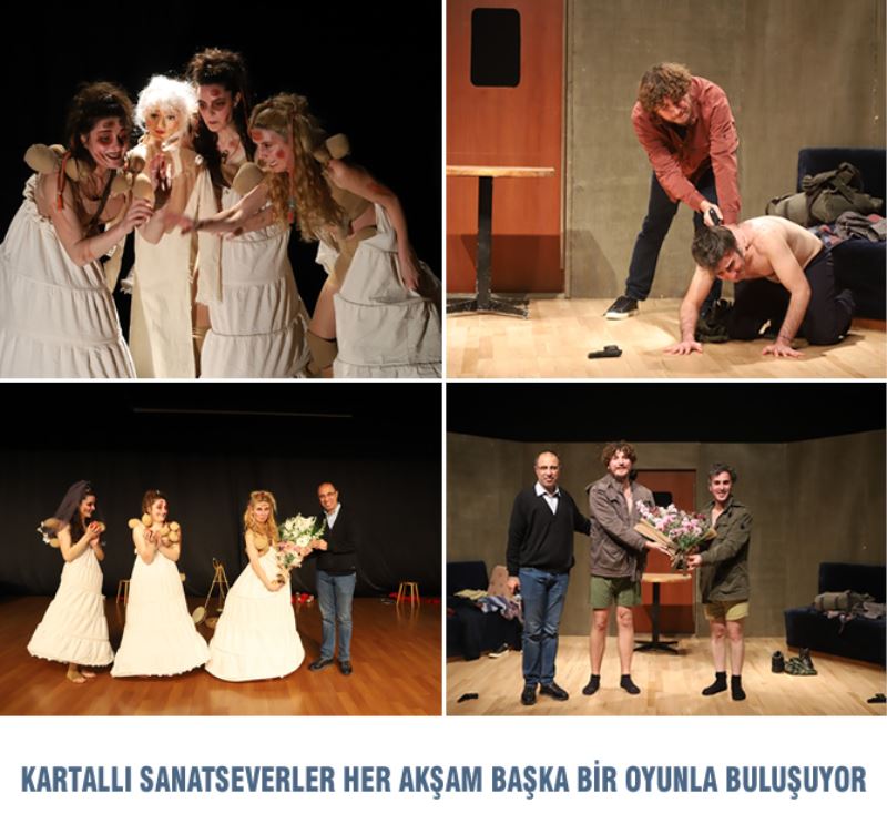 KARTALLI SANATSEVERLER HER AKŞAM BAŞKA BİR OYUNLA BULUŞUYOR