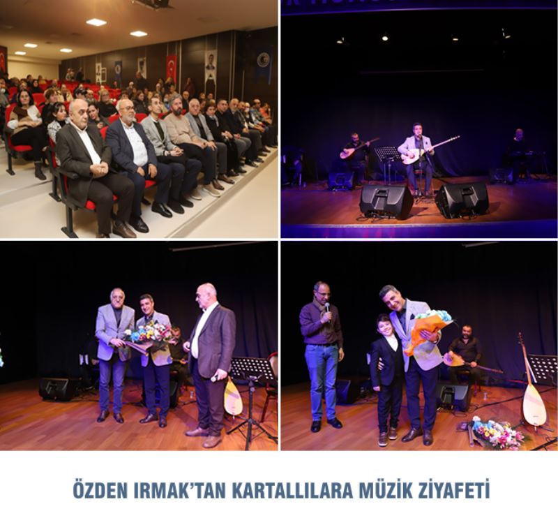 ÖZDEN IRMAK’TAN KARTALLILARA MÜZİK ZİYAFETİ