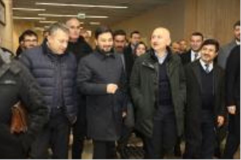 BAKAN KARAİSMAİLOĞLU BAŞKAN ÖZTEKİN İLE METRO İNCELEMESİNDE BULUNDU