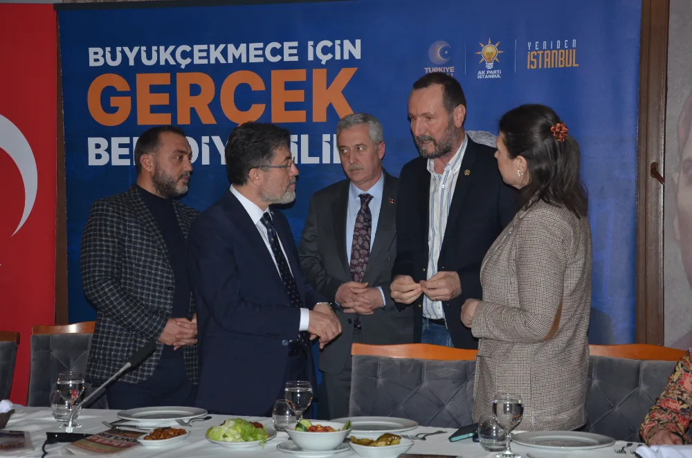 BÜYÜKÇEKMECE AK PARTİ BELEDİYE BAŞKAN ADAYI RECEP EROL BÜYÜKÇEKMECELİ ÇİFTÇİLERLE BİRARAYA GELDİ.